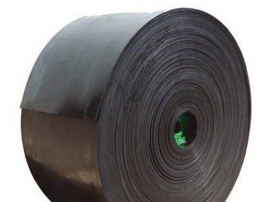 Roll of black conveyor belt
